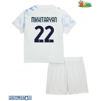 Inter Milan Henrikh Mkhitaryan #22 Bortedraktsett Barn 2025-26 Kortermet (+ Korte bukser)